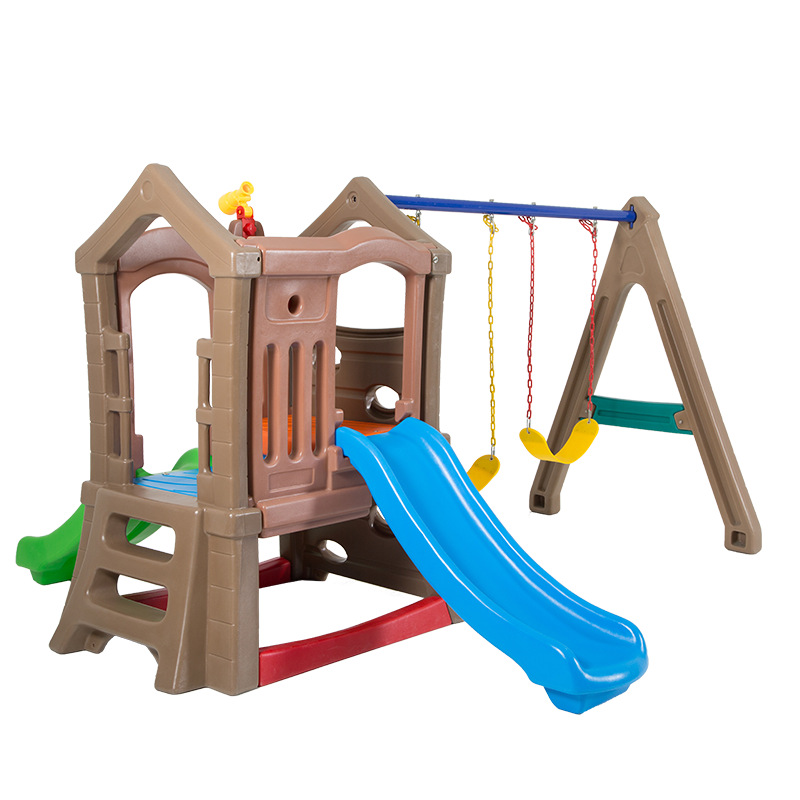Kids Outdoor Slide Set - Aire de jeux à Double glissière