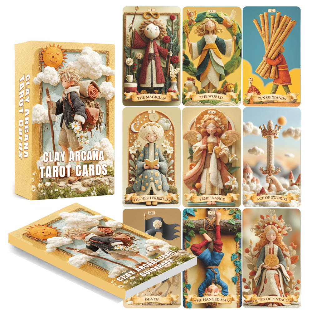 Muddy Puddle Suit - Jeu de 78 cartes de tarot,