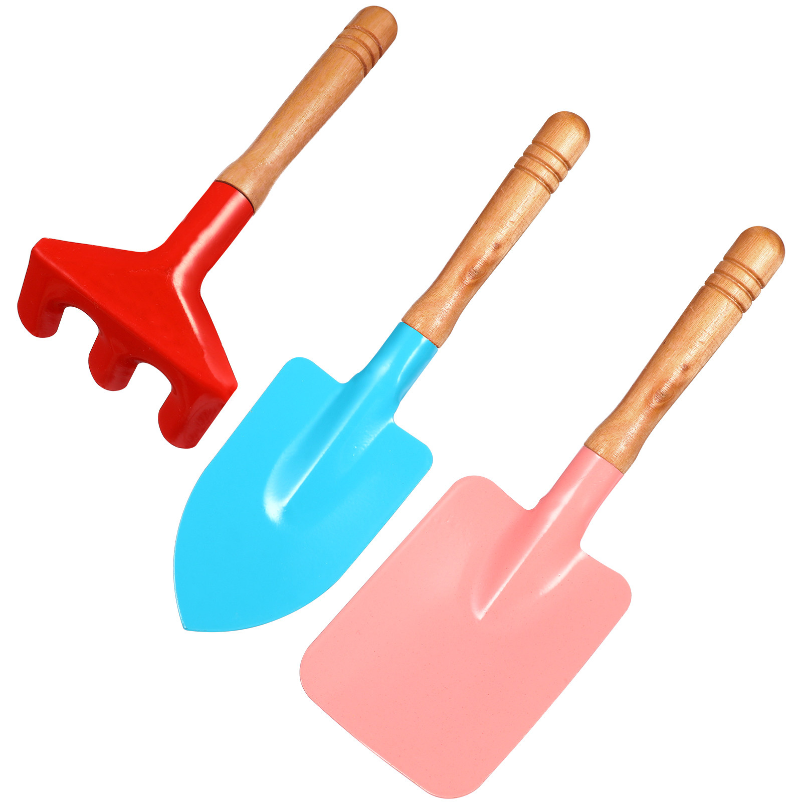 Kids Outdoor Sandbox - Ensemble de 3 outils de jardinage