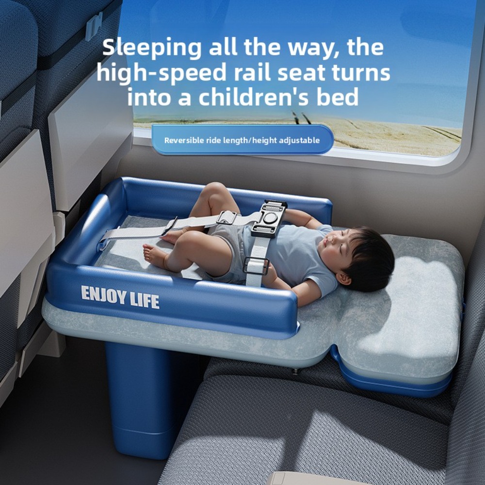 Kids Outdoor Car - Lit d'avion gonflable pour tout-petits et