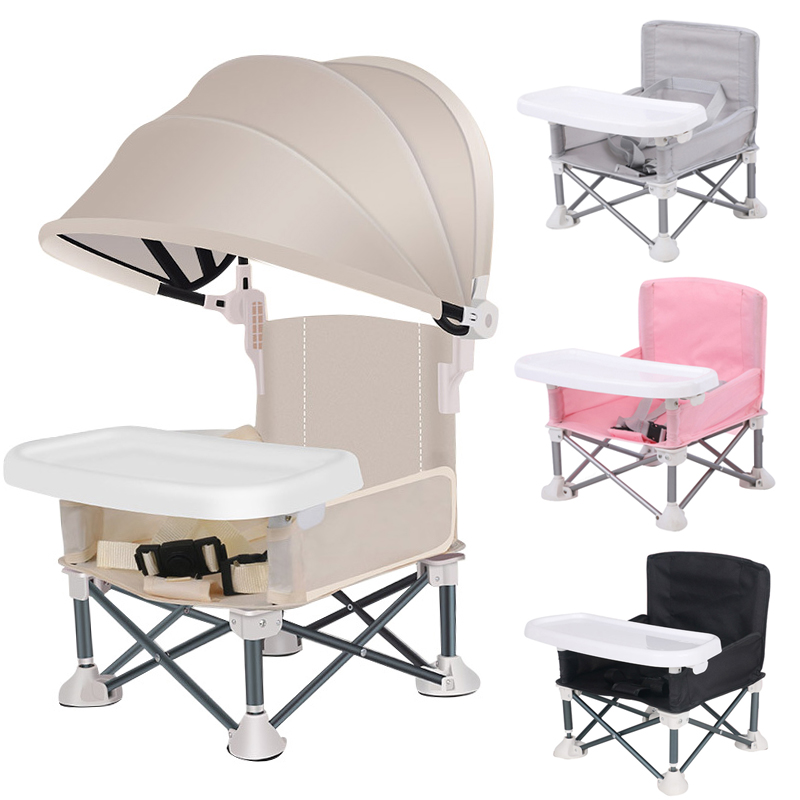 Kids Outdoor Seating - Chaise de repas pliante pour bébé,