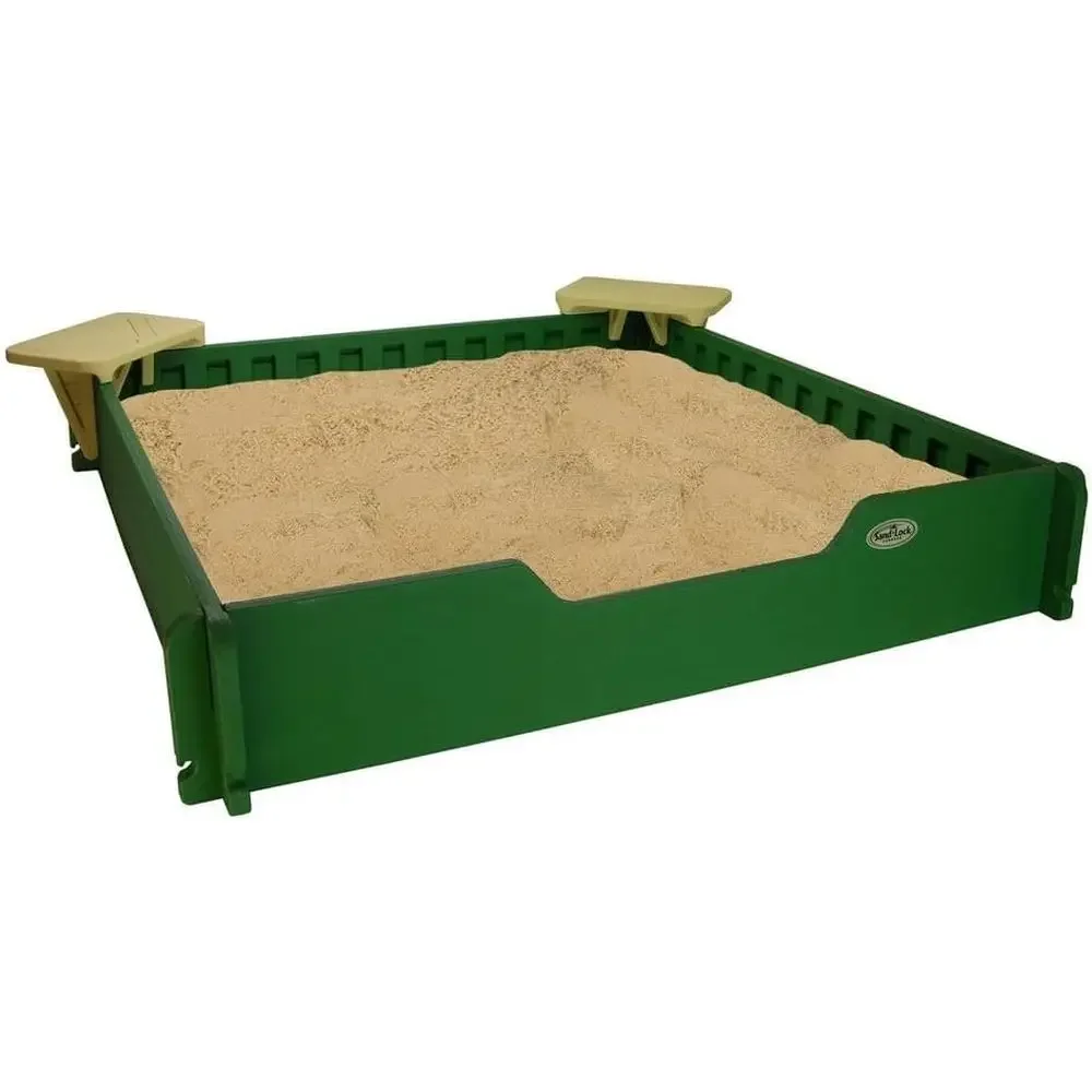 Kids Outdoor Sandbox - Bac à sable en plastique SandLock