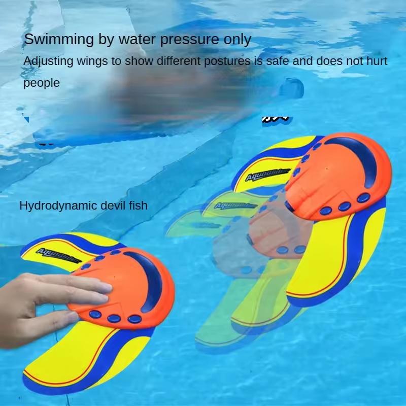 Kids Outdoor Pool - Jouet aquatique Water Power Devil Fish,