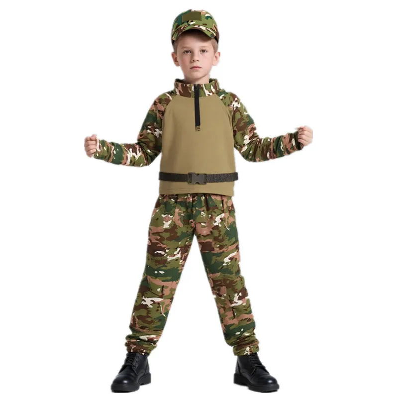 Kids Outdoor Set - Tenue de grenouille de Camouflage pour