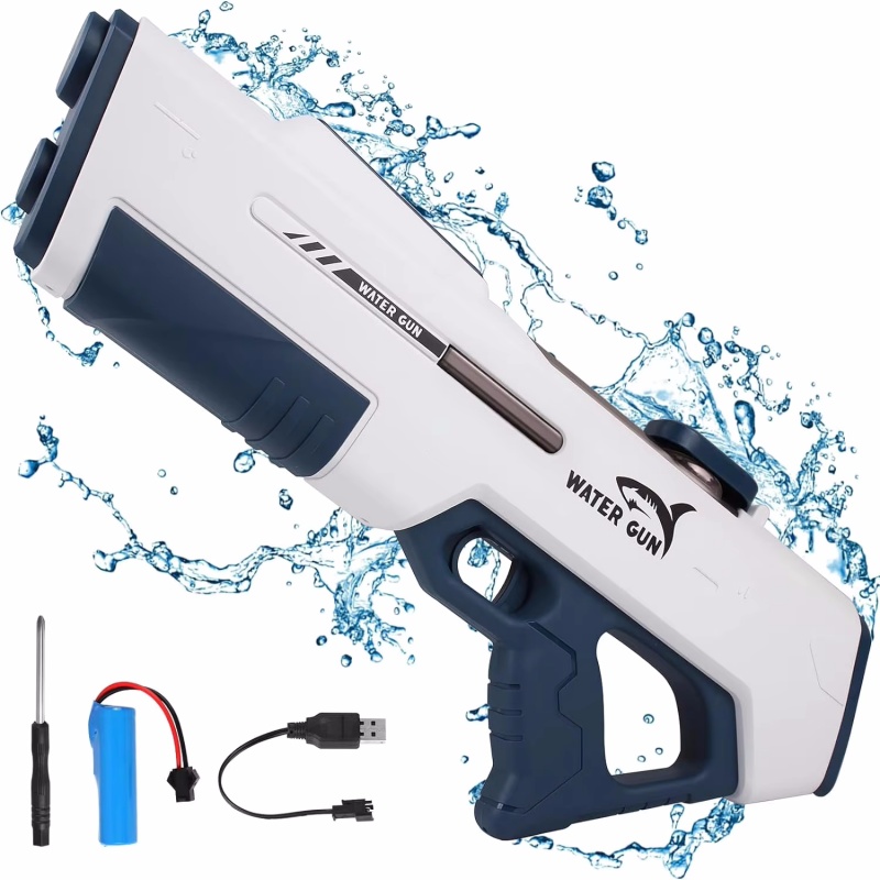 Kids Outdoor Nature Toys - Pistolet à eau électrique, jouets pour