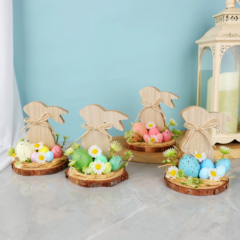 Kids Outdoor Gift Ideas - Décoration de table Lapin de Pâques,