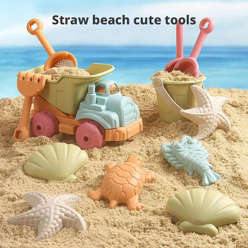 Kids Outdoor Sandbox - Ensemble de jouets de plage 5/7/14/15