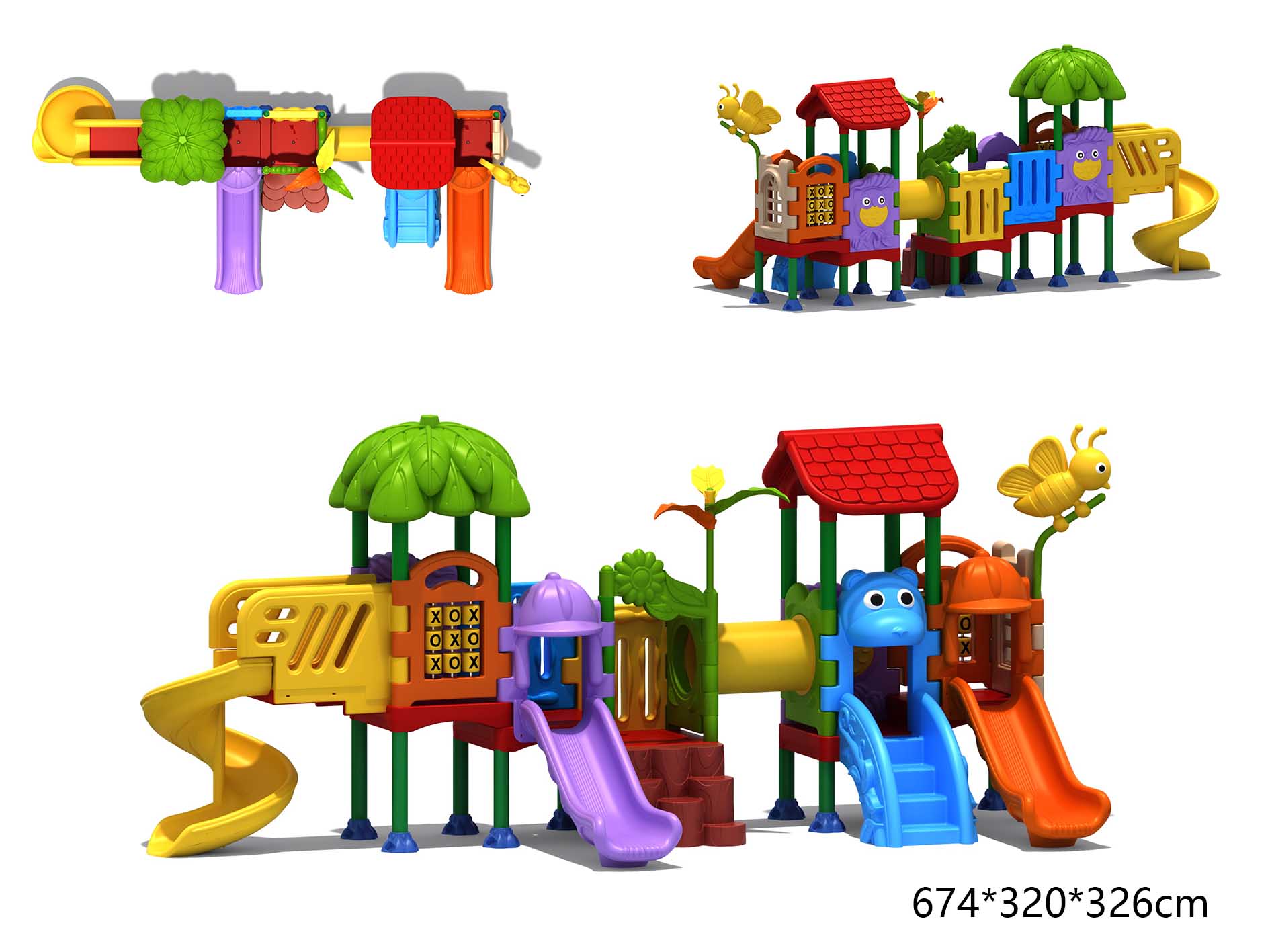 Aire de jeux pour enfants, ens - Kids Outdoor Slide Set avis et prix