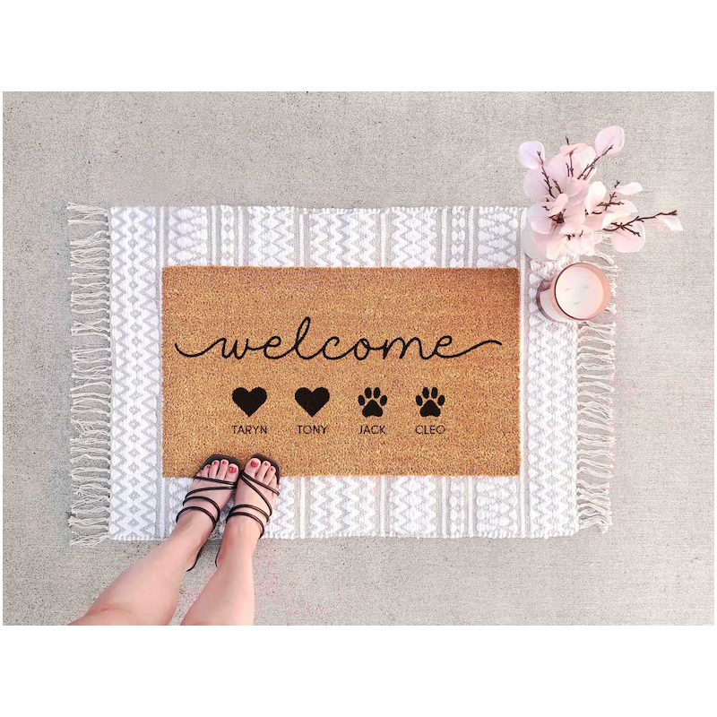 Tapis de porte personnalisé po - Kids Outdoor Gift Ideas avis et prix