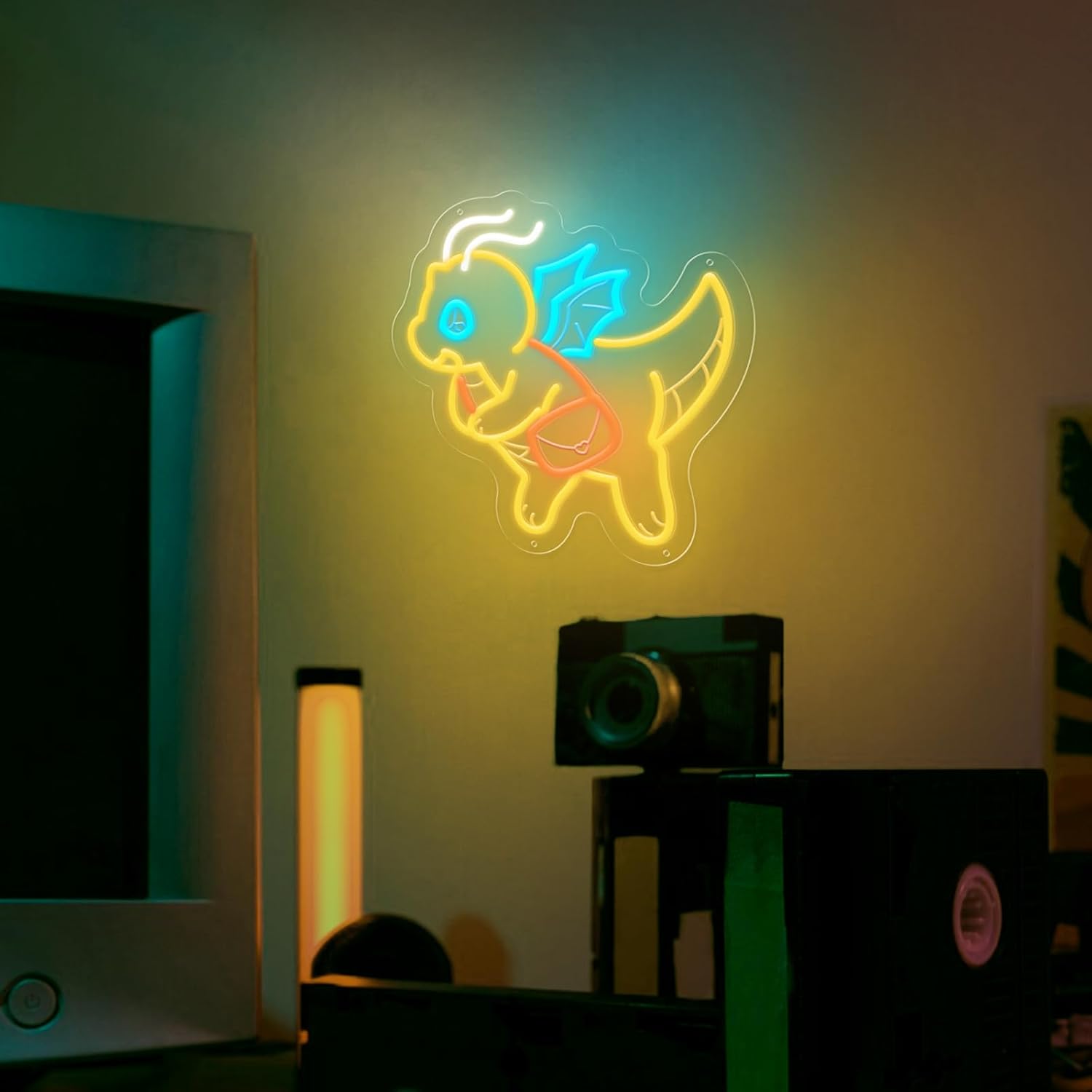 Lampe néon dinosaure mignon à  - Kids Outdoor Gift Ideas avis et prix