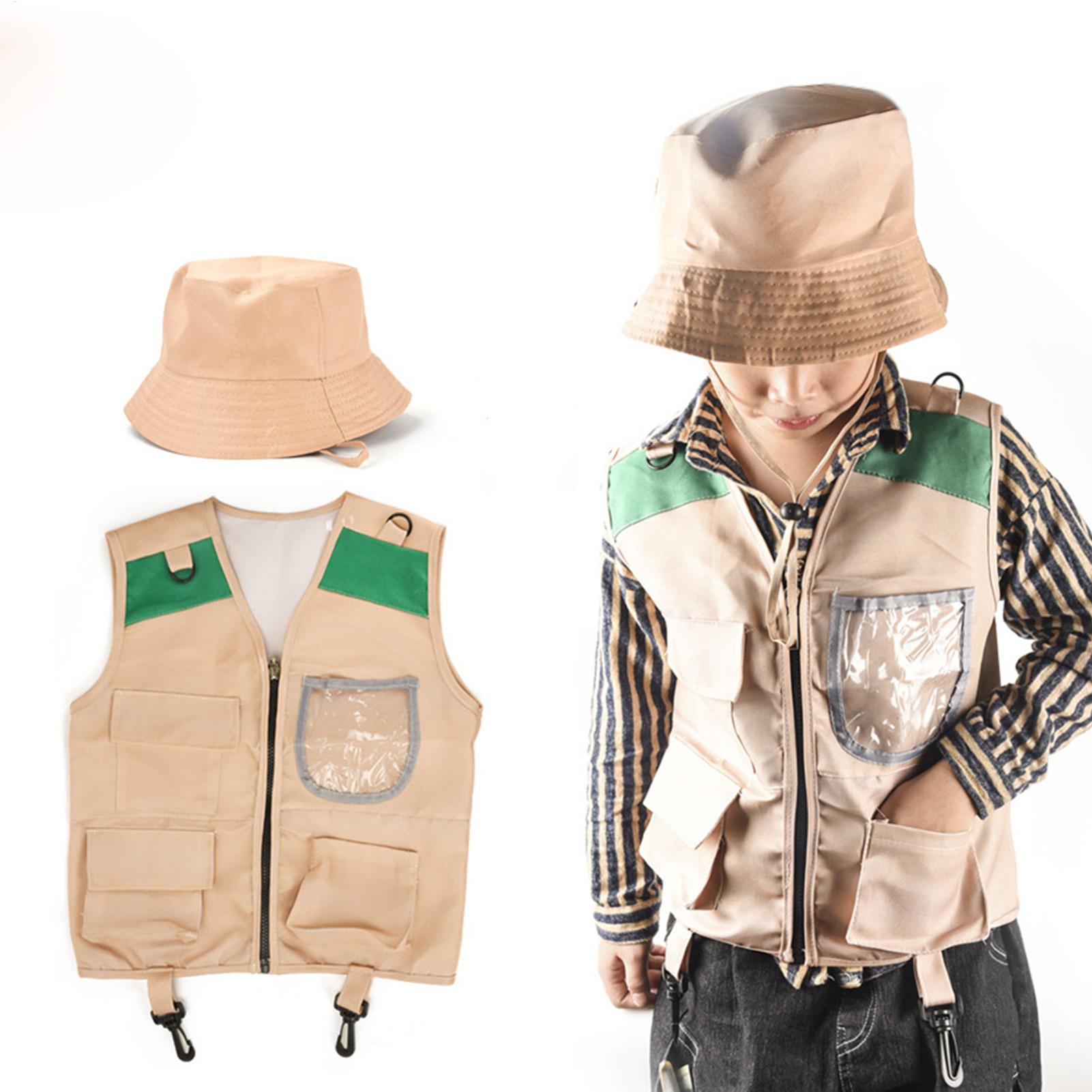 Ensemble chapeau et gilet d'ex - Kids Outdoor Explorer Set avis et prix