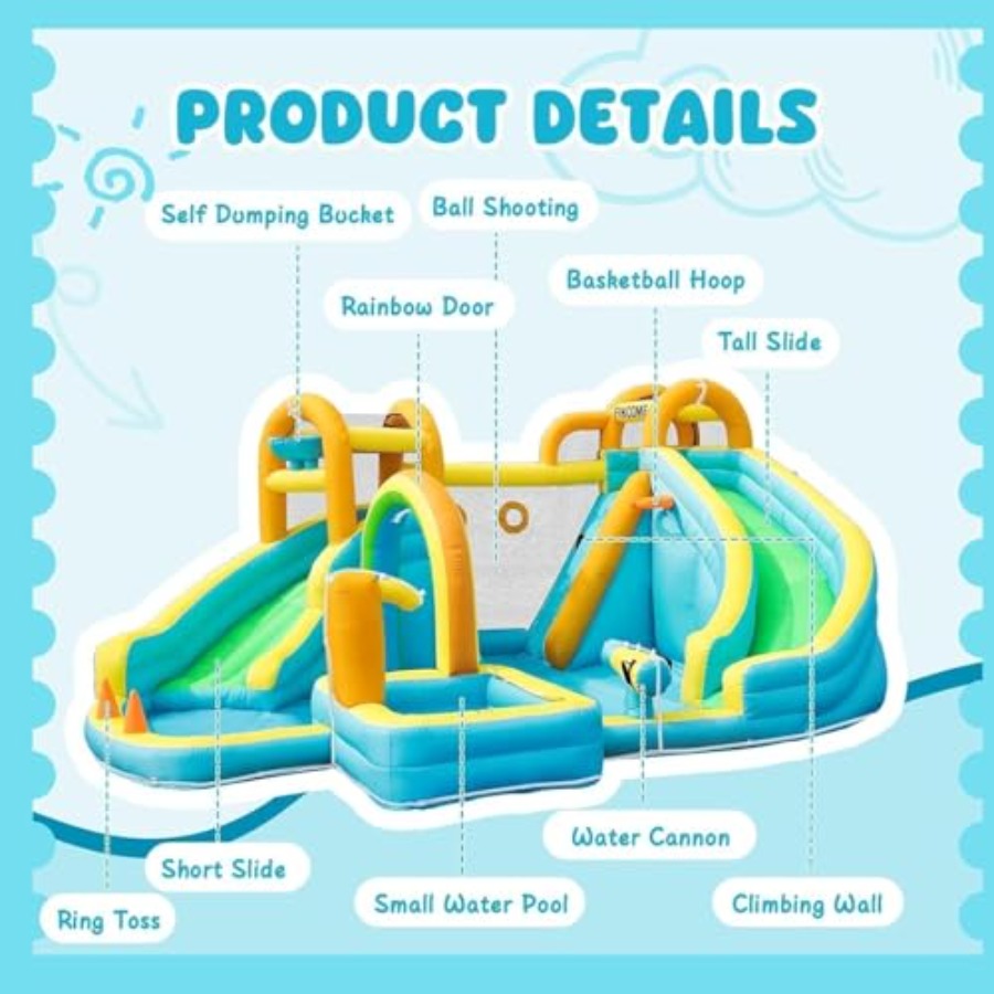 Parc aquatique gonflable extér - Kids Outdoor Pool avis et prix