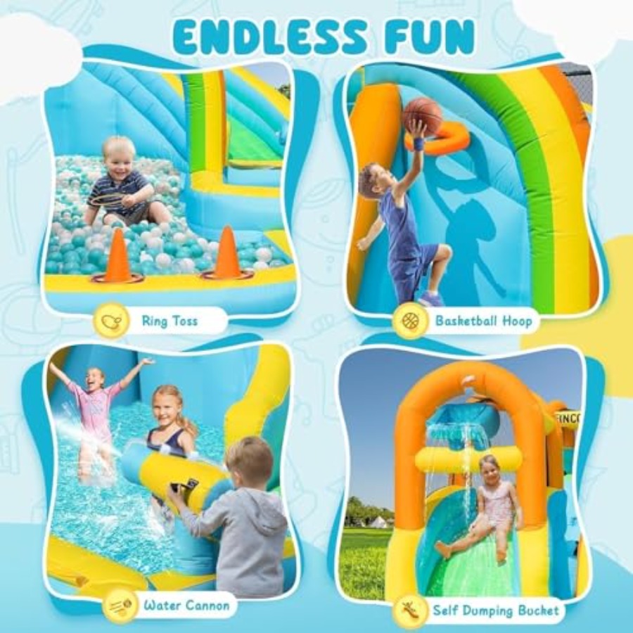 Parc aquatique gonflable extér - Kids Outdoor Pool avis et prix
