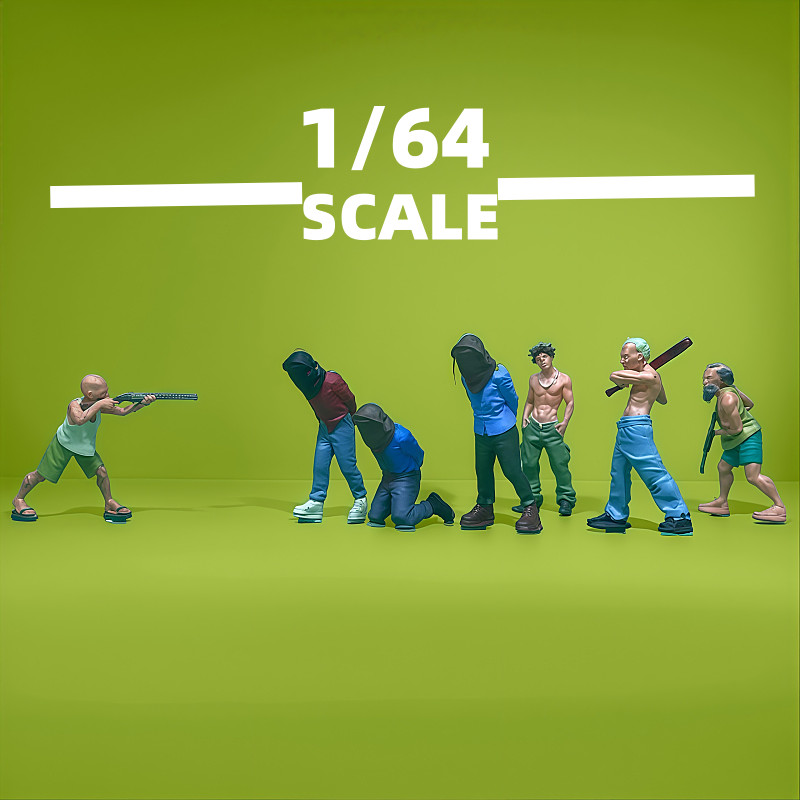 Diorama 1/64 Figurine de gangs - Kids Outdoor Sandbox avis et prix