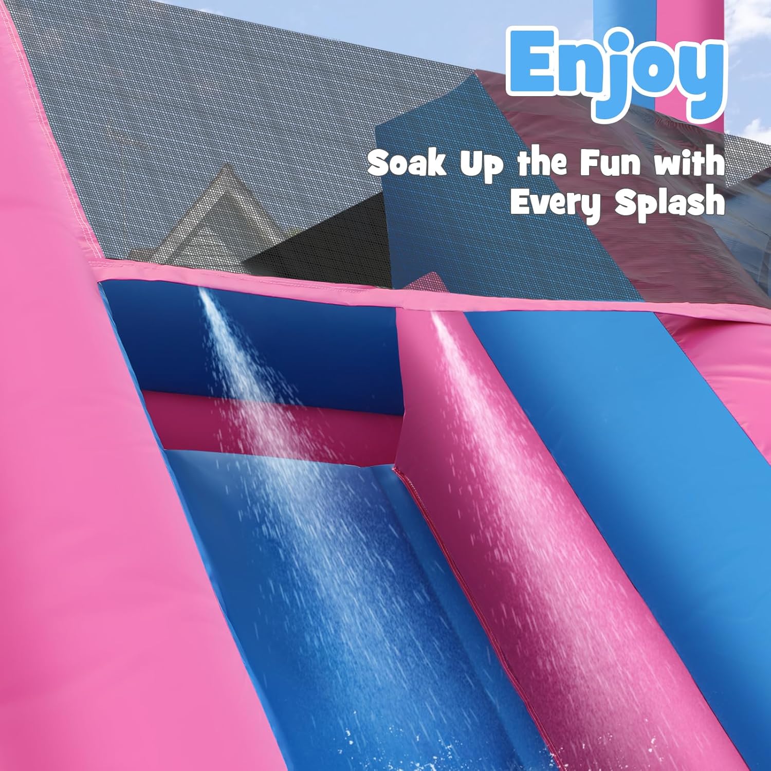 Toboggan aquatique gonflable r - Kids Outdoor Pool avis et prix