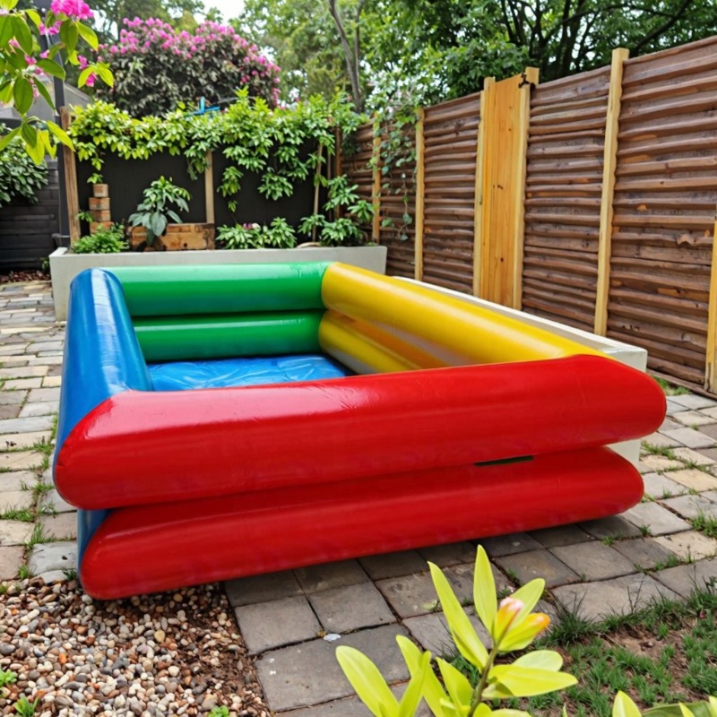 Piscine gonflable double couch - Kids Outdoor Pool avis et prix
