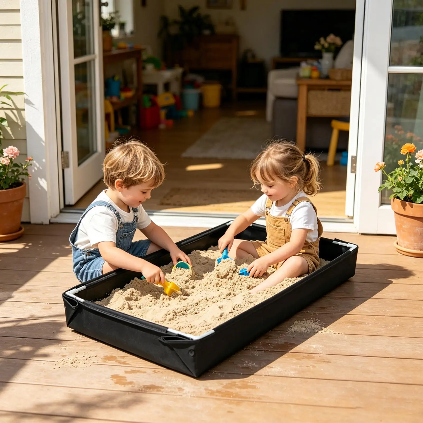Bac à sable pliable pour jeux  - Kids Outdoor Sandbox avis et prix