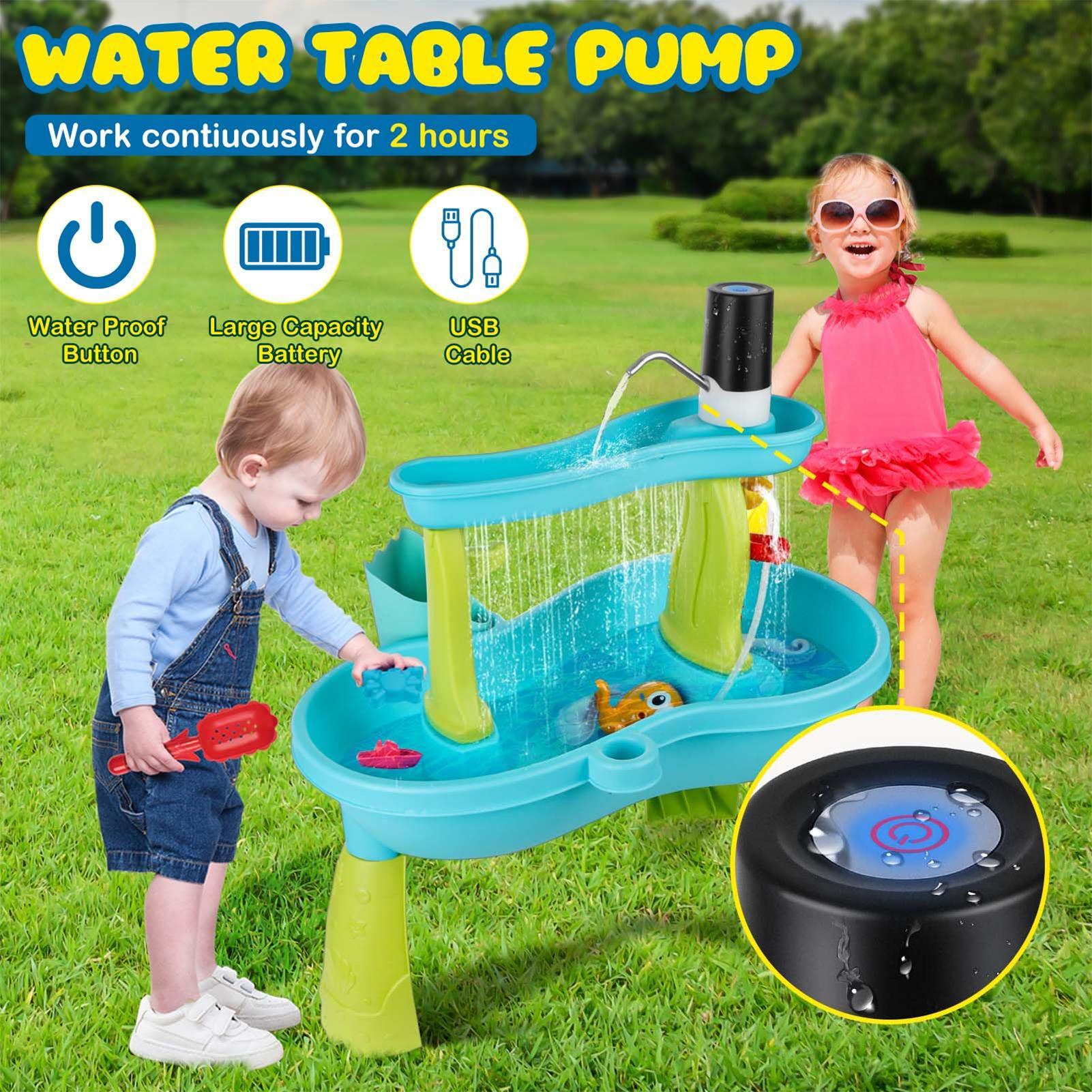 Petite pompe à eau sans fil re - Kids Outdoor Play Table avis et prix