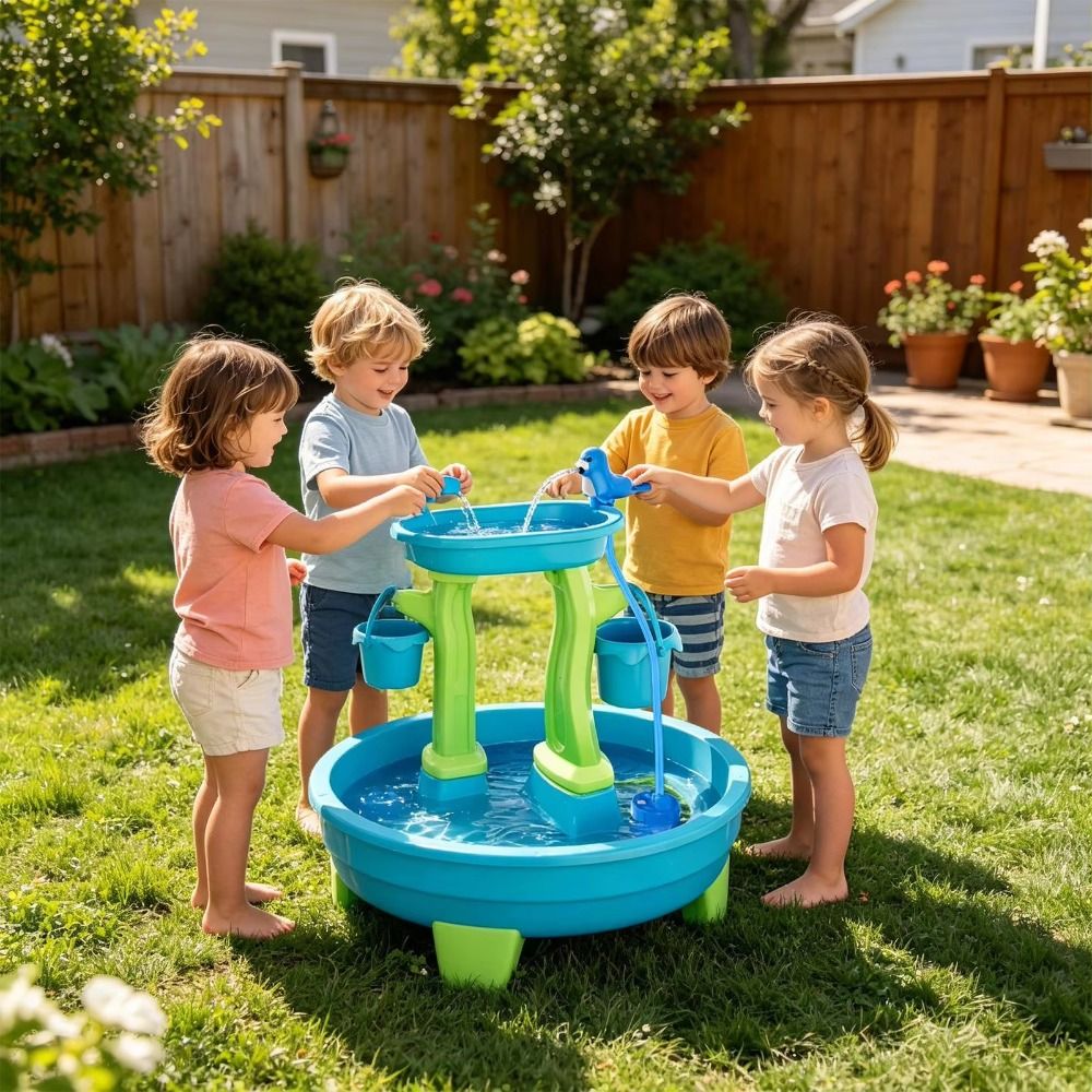 Pompe à eau portable sans perç - Kids Outdoor Play Table avis et prix