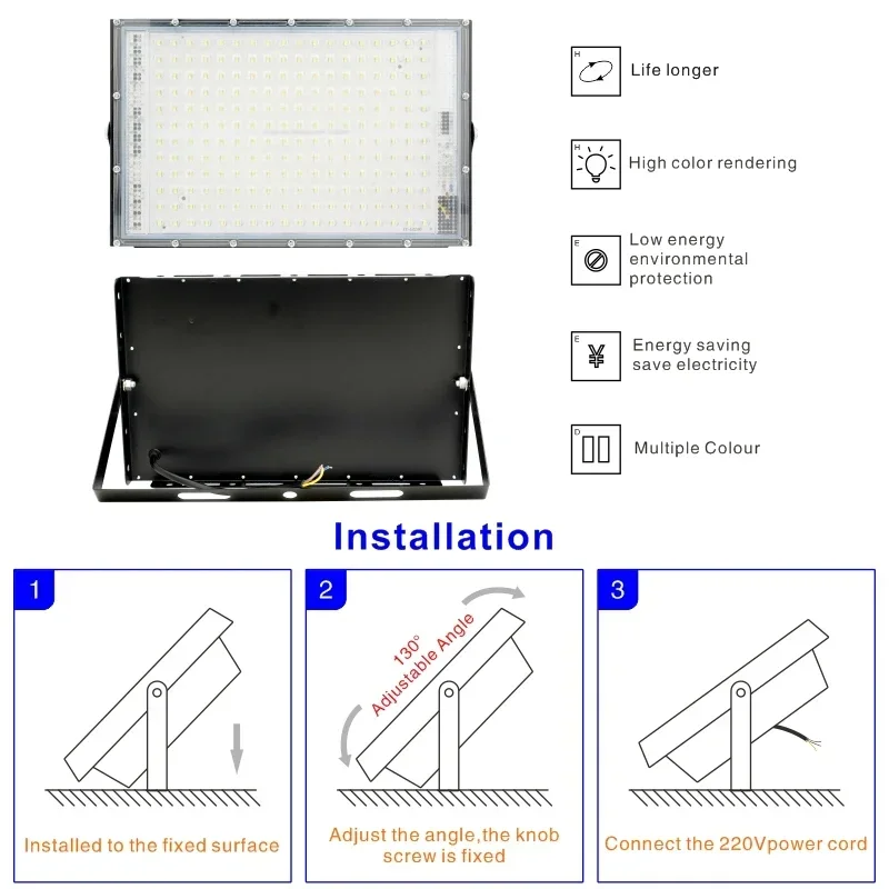 110V 220V Led projecteur 50W 1 - Balance Beam Outdoor avis et prix