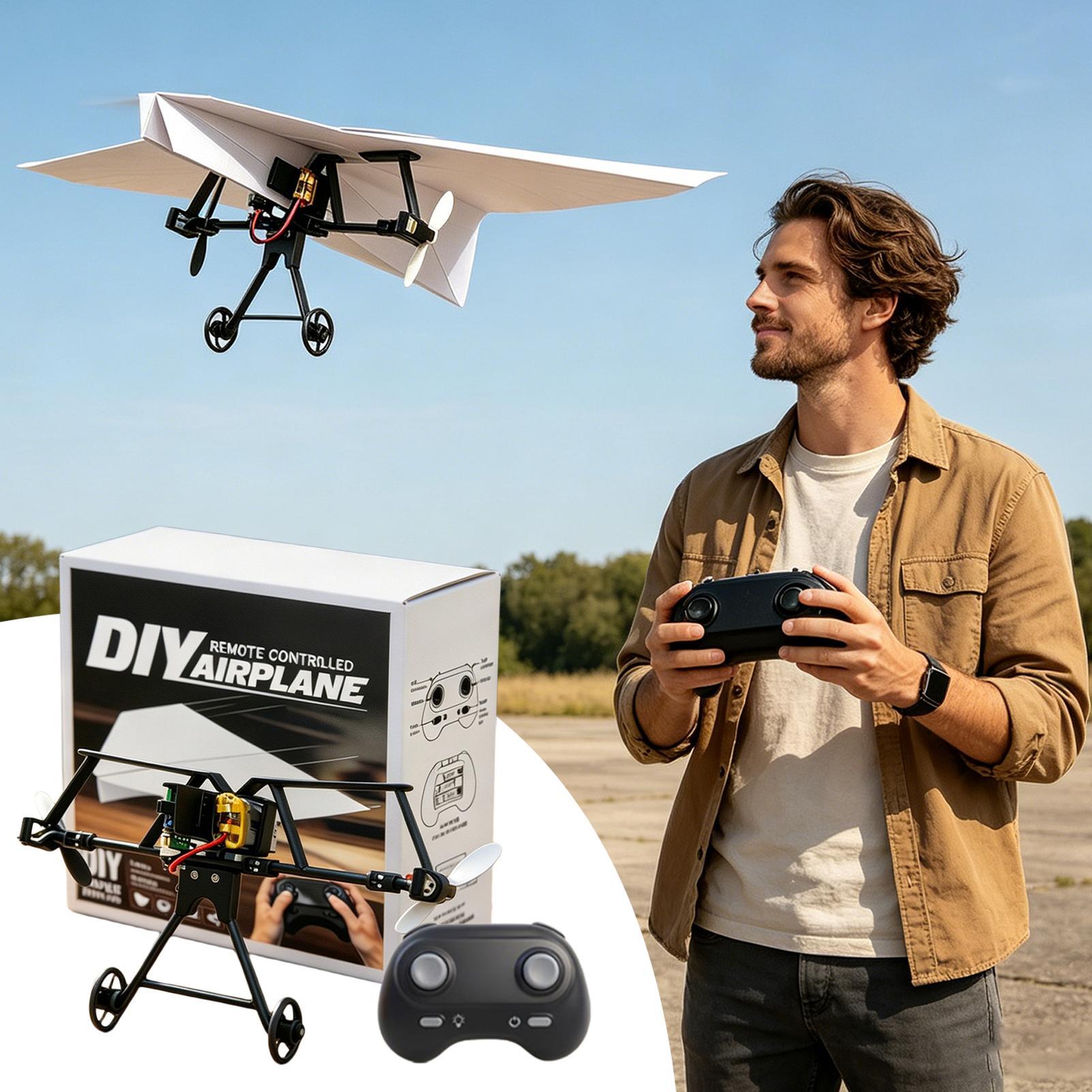 Kit d'avion en papier RC à con - Kids Outdoor Set avis et prix