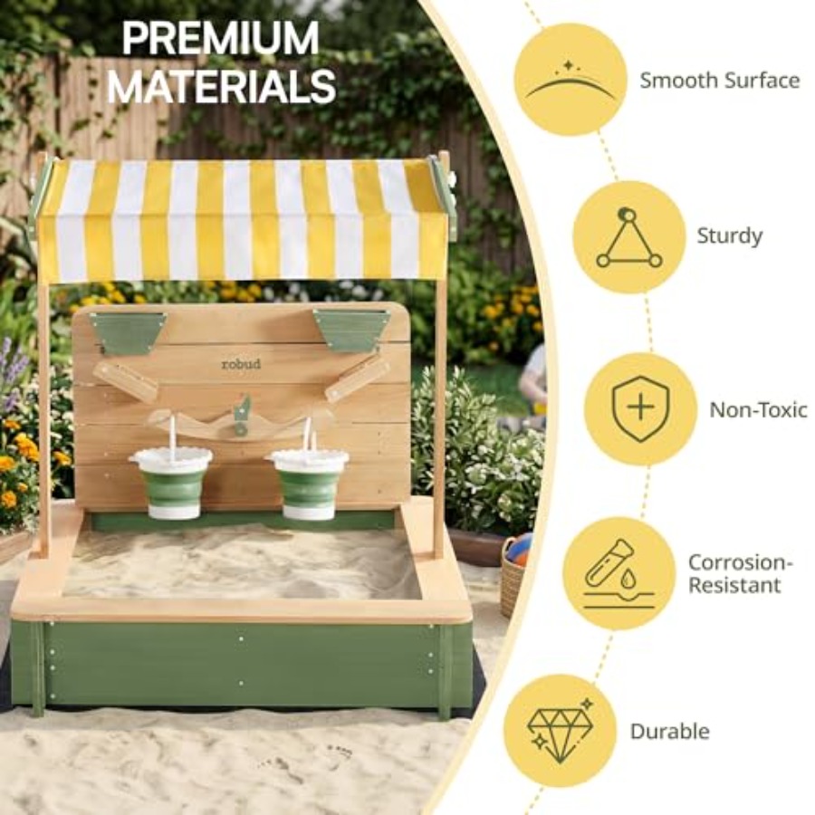 Bac à sable extérieur pour enf - Kids Outdoor Seating avis et prix