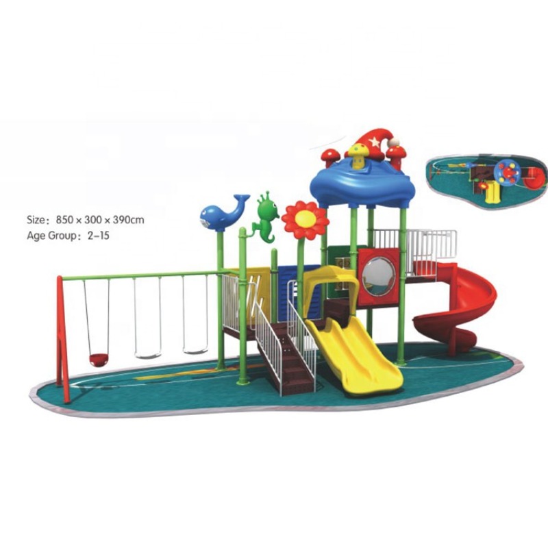 Ensemble de balançoire et tobo - Kids Outdoor Slide Set avis et prix