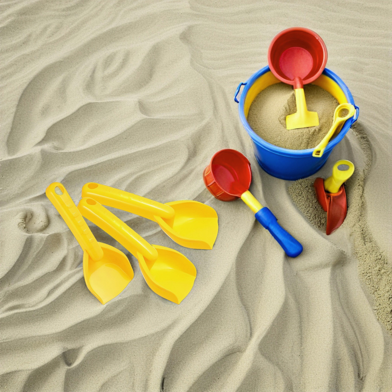 Ensemble de 16 mini pelles à s - Kids Outdoor Sandbox avis et prix