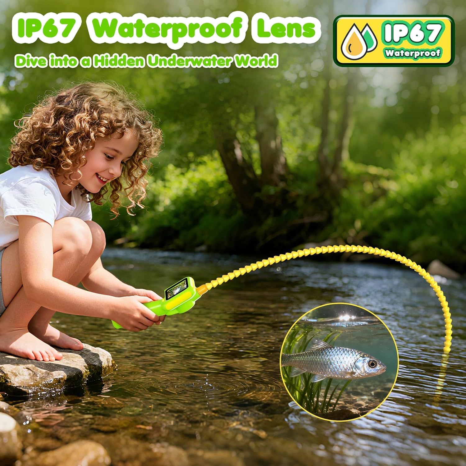 Endoscope pour enfants, caméra - Kids Outdoor Nature Toys avis et prix
