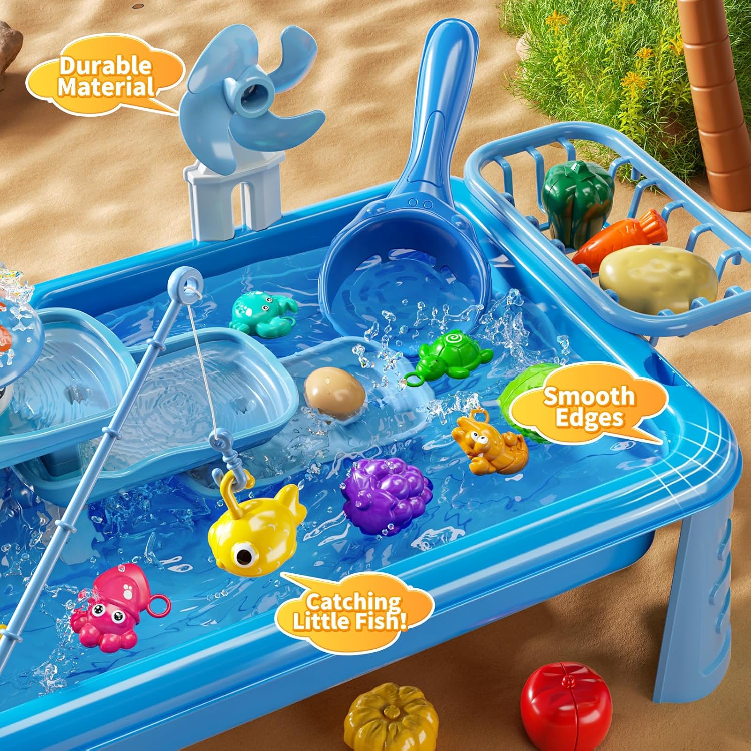 Table d'eau pour enfants avec  - Kids Outdoor Play Table avis et prix