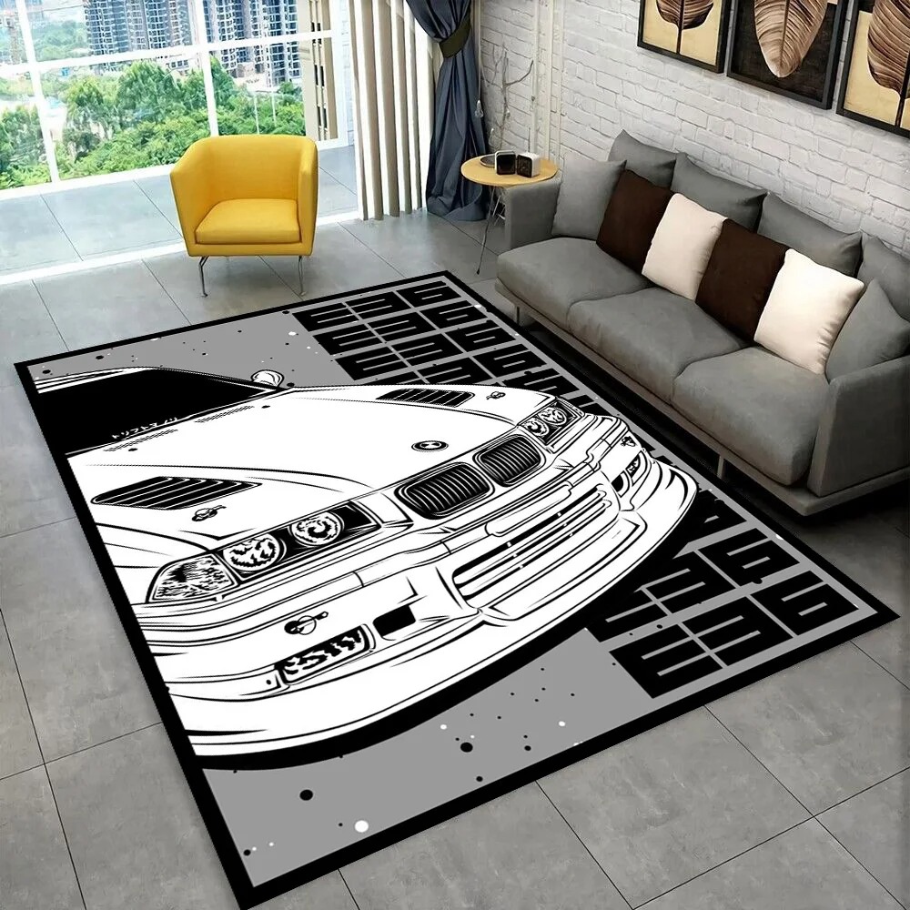 Tapis 3D E36 Racing Car Moto p - Kids Outdoor Play Table avis et prix