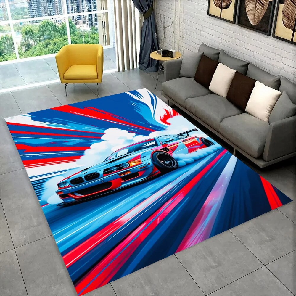 Tapis 3D E36 Racing Car Moto p - Kids Outdoor Play Table avis et prix