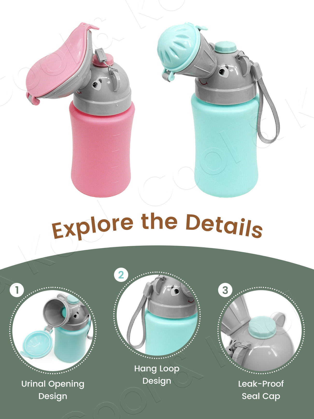 Bouteille de voyage portable p - Kids Outdoor Urinal avis et prix