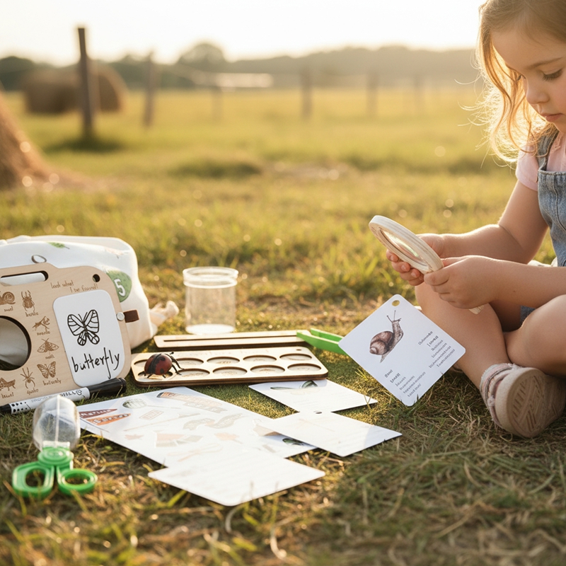 Jouets Montessori pour enfants - Kids Outdoor Explorer Set avis et prix