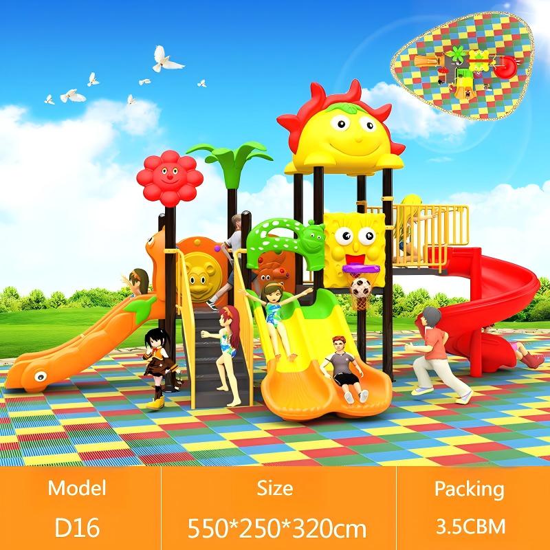 Toboggans de jardin pour enfan - Kids Outdoor Slide Set avis et prix