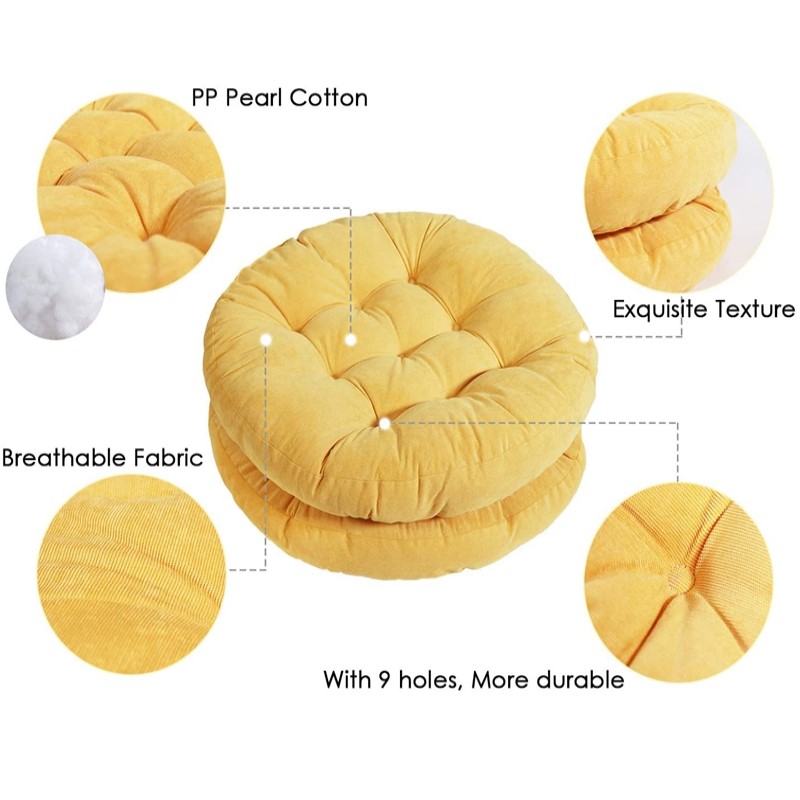 Coussin de sol rond pour adult - Kids Outdoor Seating avis et prix