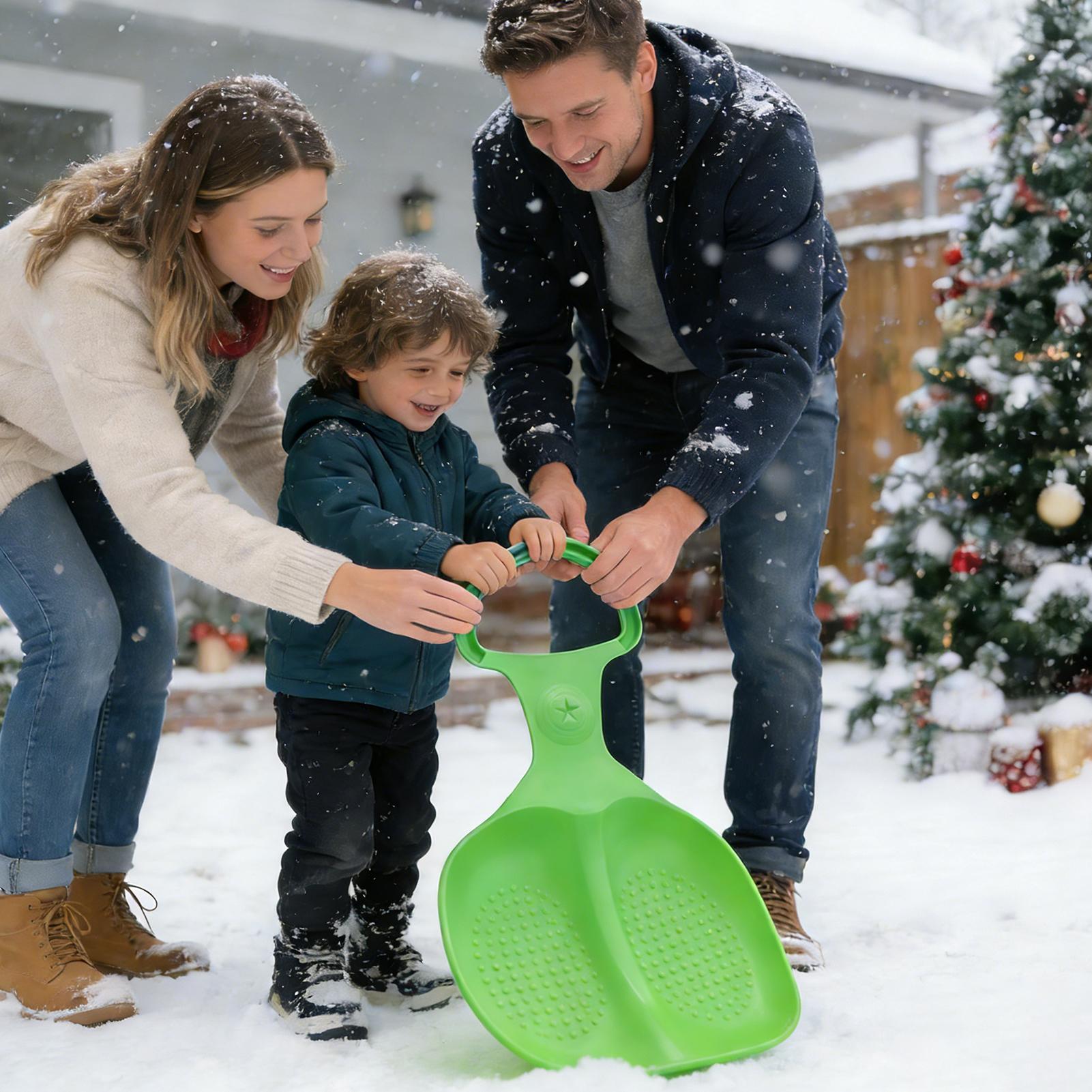 Luge à neige avec poignée pour - Outdoor Kid avis et prix