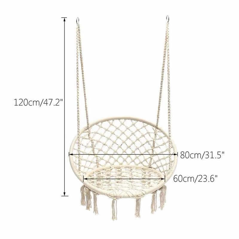 2025 jardin nordique tricoté à - Kids Outdoor Hammock Chair avis et prix